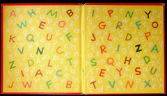 ABC Erika Weihs 1956 Children’s Picture Book Vintage Illustrated Whitman Reading