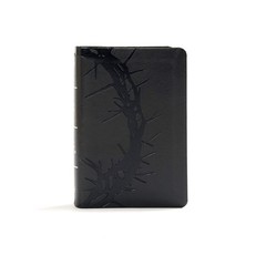KJV Large Print Compact Reference Bible, Charcoal LeatherTouch, KJV Holy Bib…