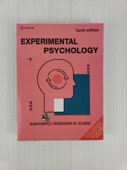 Experimental Psychology 10th Edition by Kantowitz, Roediger, Elmes