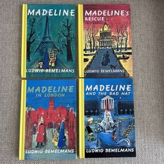 ✨4 Vintage 1992 MADELINE BOOK LOT By Ludwig Bemelmans – Small Hardcover