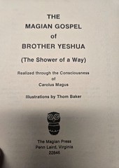 The Magian Gospel of Brother Yeshua by Charles C. Wise Jr. (Paperback, 1st 1979)