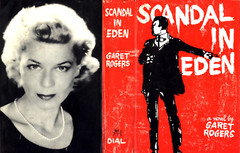 GARET ROGERS SCANDAL IN EDEN 1963 DIAL PRESS HARDCOVER DUST JACKET