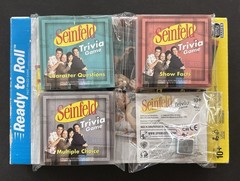 Lot of 5 Jerry Seinfeld TV Show Books + Trivia Game Sein Language Original Owner