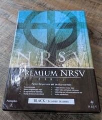 Premium Bible-NRSV (Leather / Fine Binding)