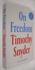 On Freedom by Timothy Snyder (SC OVSZ)