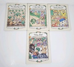 Tales from the Carrot Patch Kids Book Set of 4 1994 Board Books Carolyn Bracken