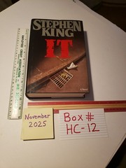 IT By Stephen King 1986 HC Book ISBN 0-670-81302-8