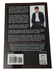 Alien Conspiracy Uraveling the UFO/Alien Mystery Chris B. Evans Book Signed USED