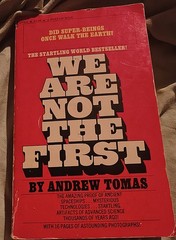We Are Not The First Riddles Of Ancient Science Andrew Tomas Aliens Vintage PB