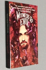 Witness To Evil George Bishop Pocketbook PB Dell 1972 Charles Manson Family