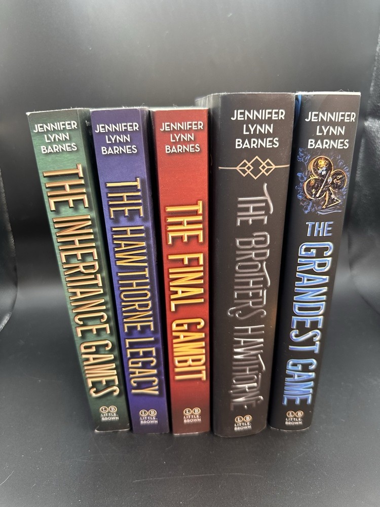 The Inheritance Games Book Series 5 Book Set Paperback and Hardback