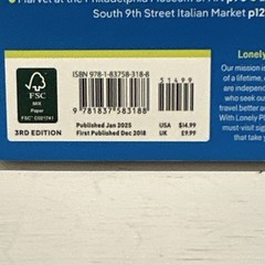 Lonely Planet Pocket Guide Ser. Philadelphia 3rd Edition Travel Guidebook 2025
