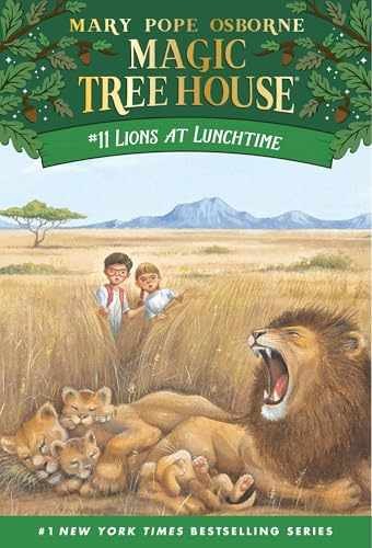 Lions at Lunchtime (Magic Tree – Paperback, by Osborne Mary Pope – Very Good j