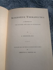 Suggestive Therapeutics Treatise on the Nature and Uses HYPNOTISM 1947 HC, No DJ