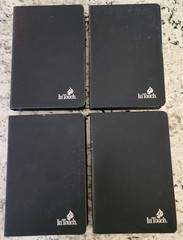 PRICE SLASHED! *LOT OF 4*Charles Stanley Life Principles Bibles *Genuine Leather