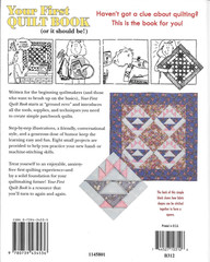 Your First Quilt Book by Carol Doak – 224 Pages Hardcover Book