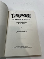 Transformers: Therapists of the Future Jacquelyn Small 1984 Paperback 262 Pages
