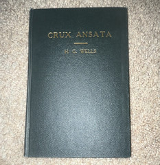 Crux Ansata, H. G. Wells, Agora Publishing Co HC, 1944, Second Printing