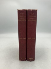 set 2 books Old Virginia And Her Neighbours Fiske Houghton Mifflin HC 1907