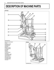 KUBOTA U27-4 EXCAVATOR OPERATORS MANUAL – STEEL SPIRAL BOUND – RUGGED COVERS