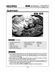 ZOJIRUSHI EP-PBC10 Gourmet dExpert Electric Operating Instructions Manual Manual