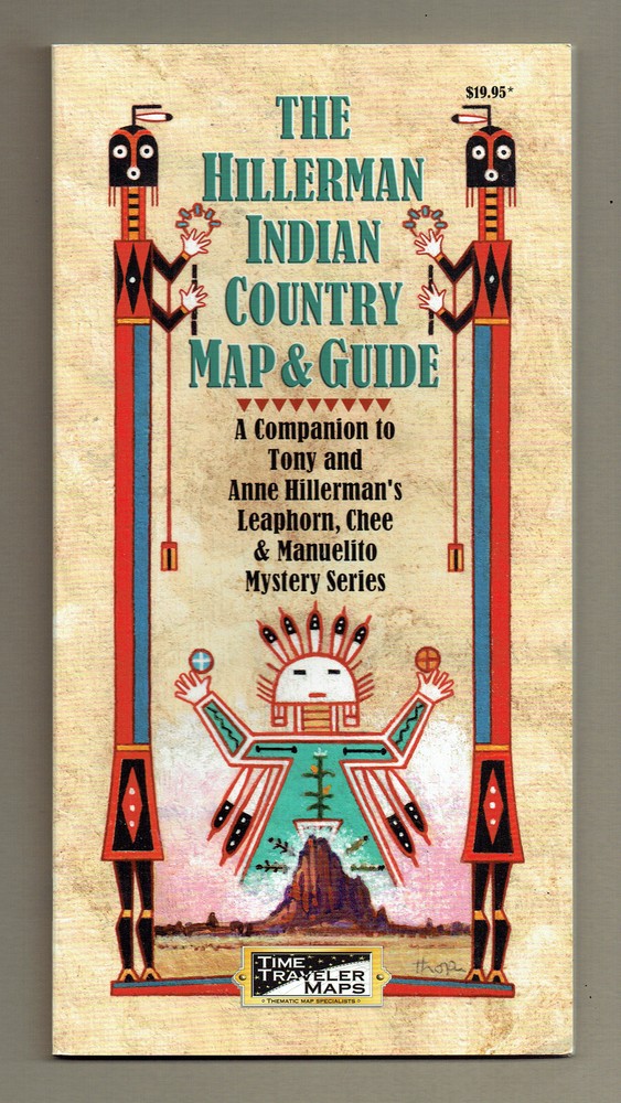The Hillerman Indian Country Map and Guide 2nd edition – sold by the illustrator