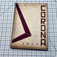 The ’55 Corona St. Stephens High School Yearbook Hickory NC Vintage