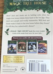 Magic Tree House #7 Sunset of the Sabertooth Mary Po Osborne PB 1996 Illus