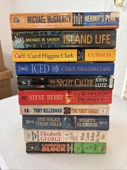 Lot of 10 – Mystery and Thrillers – Mixed Authors – FREE SHIPPING