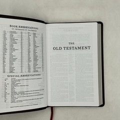 RARE-KJV Thinline Reference Bible Bonded Leather Burgundy Red Letter-6845BRG