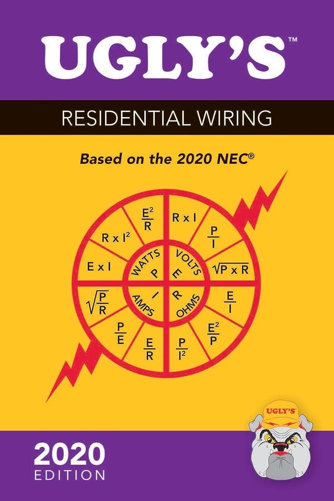 Ugly’s Residential Wiring, 2020 Edition by Charles R. Miller (2020, Spiral) USPS