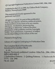 1990 The Complete Book of Needlecraft By CAROLINE OLLARD, Softcover, 240 Pages