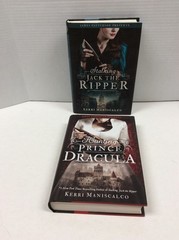 KERRI MANISCALCO Lot of 2 Prince Dracula & Jack the Ripper HC First Editions