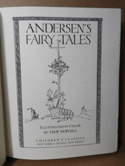 ANDERSEN’S FAIRY TALES (CHILDREN’S CLASSICS) H.C.ANDERSEN 1988 (TROY HOWELL) VG+