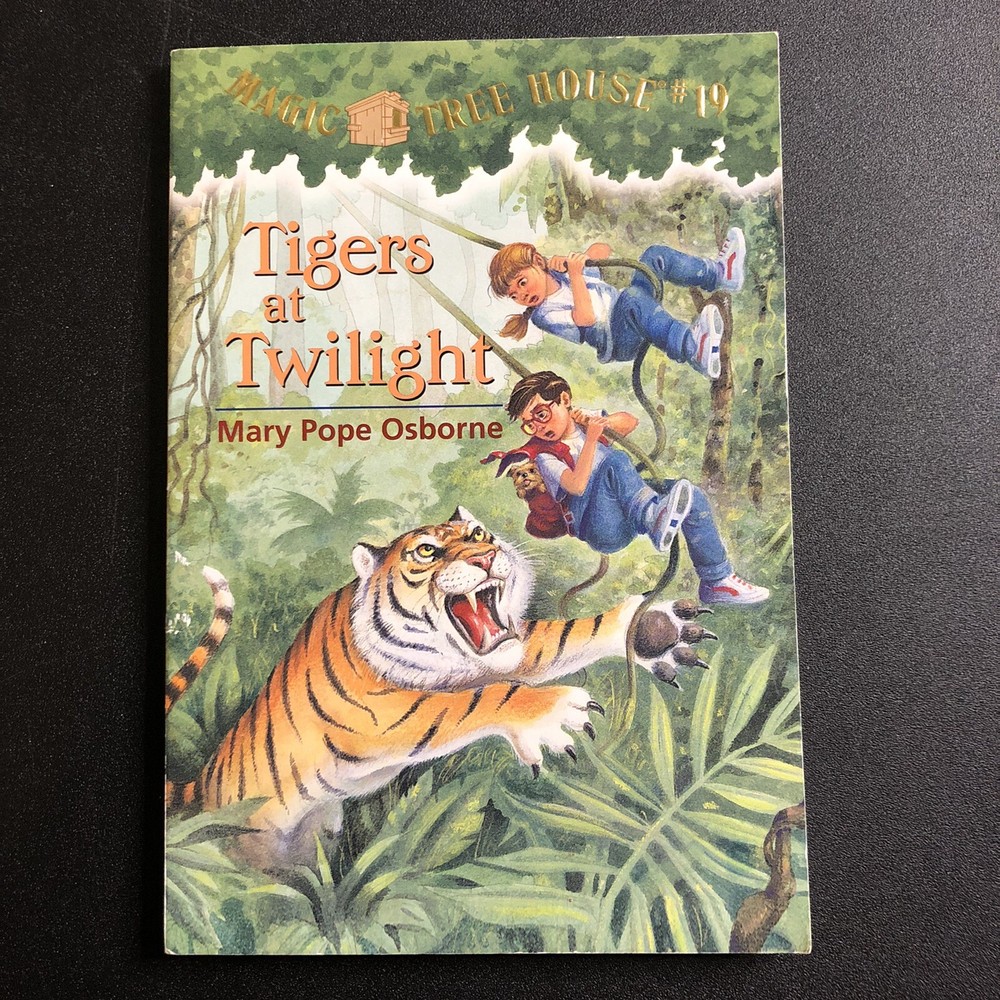 Magic Tree House #19; Tigers at Twilight by Mary Pope Osborne (1999)
