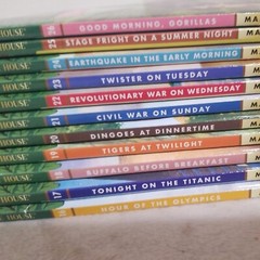 Magic Tree House by Mary Pope Osborne 1 -10 and 16 thru 26