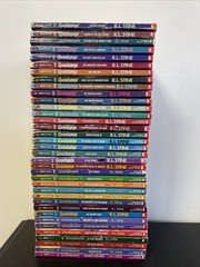 Lot Of 36 Goosebumps Books – 1990s Covers Vintage RL Stine