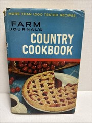 Vintage 1959 Farm Journal’s Country Cookbook Hard Cover Dust Jacket Deluxe Ed