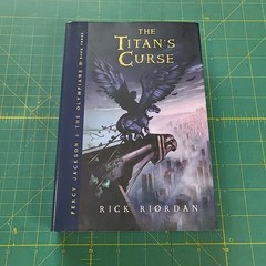 The Titan’s Curse By Rick Riordan (Hardcover) First Edition Book