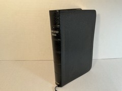 Amplified Bible Zondervan 1982 Bonded Leather Black Excellent UNREAD