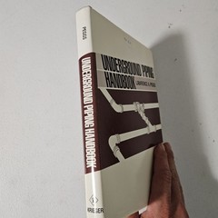 Underground Piping Handbook, Lawrence Peggs, 1985, 1st Edition, HC,