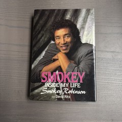 SIGNED SMOKEY ROBINSON Inside My Life, 1st Edition, David Ritz HC DJ