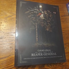Court of the Dead Rise of the Reaper General Illustrated Novel Van Slee SEALED