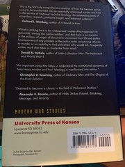 Hitler’s Police Battalions : Enforcing Racial War in the East by Edward B.