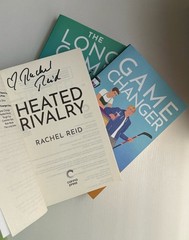 Heated Rivalry/The Long Game/Game Changer Signed Rachel Reid