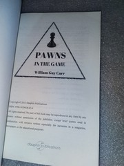 Pawns In The Game William Guy Carr 2013 FBI Edition Dauphin Pub