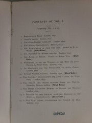 Mr. Ashbee’s Occasional Fac-simile Reprints Limited to 100 Copies 1868 ORIGINAL