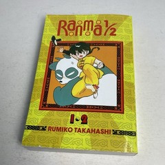 Ranma 1/2 Volume 1 & 2 (2 In 1) Manga Paperback English