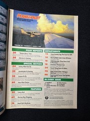 Plane & Pilot Magazine March 1994 Aviation GPS Navigation Aircraft Vintage