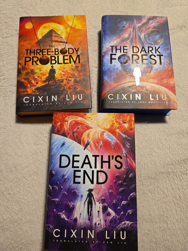 SIGNED The Broken Binding Three Body Problem/Remembrance Of Earth’s Past Trilogy